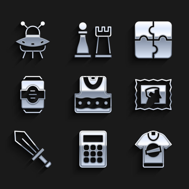 设置背心计算器t恤邮票图片下载