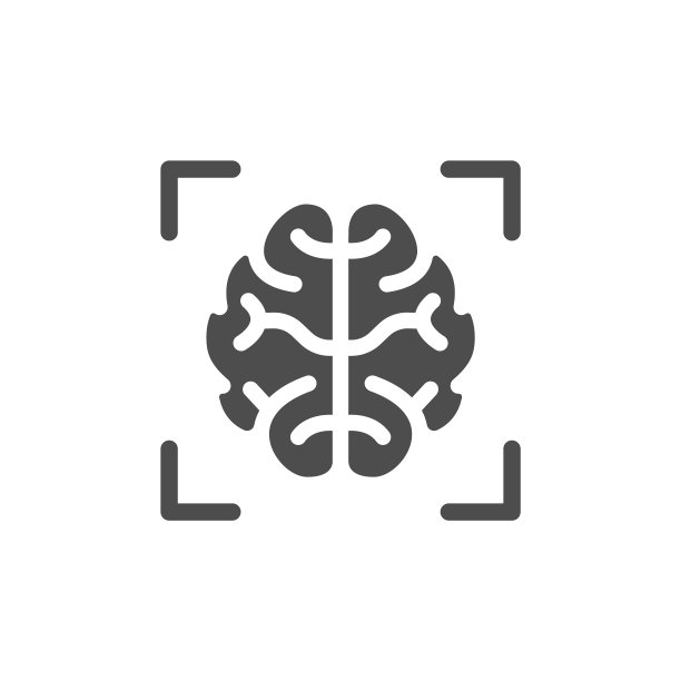 人工智能轮廓矢量图标孤立在白色上。网络技术图标设置网页，移动应用程序，UI设计和打印图片下载