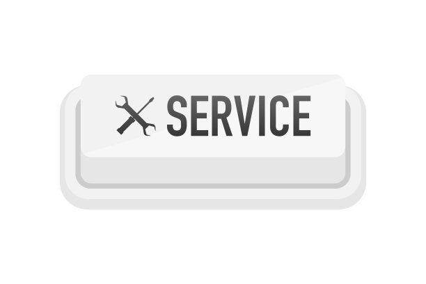 带有服务按钮的横幅用于概念设计。向量旗帜。电话图标矢量图片下载