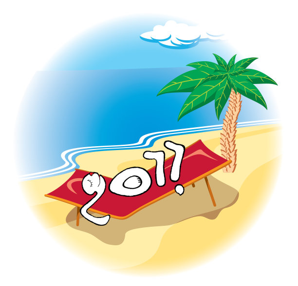 沙滩上的兔子用手掌和大海图片下载