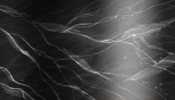 黑色大理石纹理矢量背景，抽象的深色石材地板设计，豪华简约的壁纸。图片下载