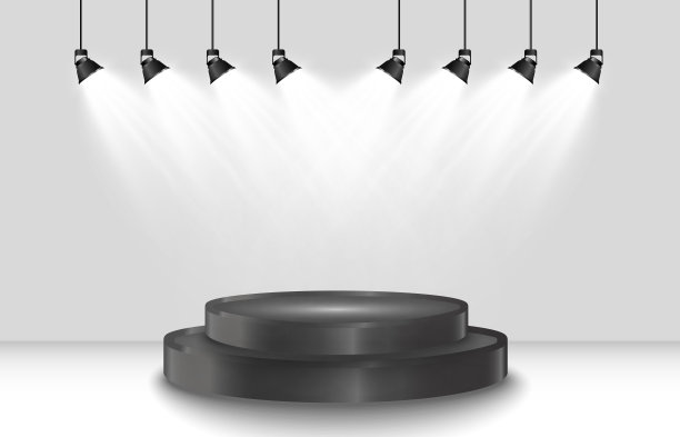 圆的讲台图片下载