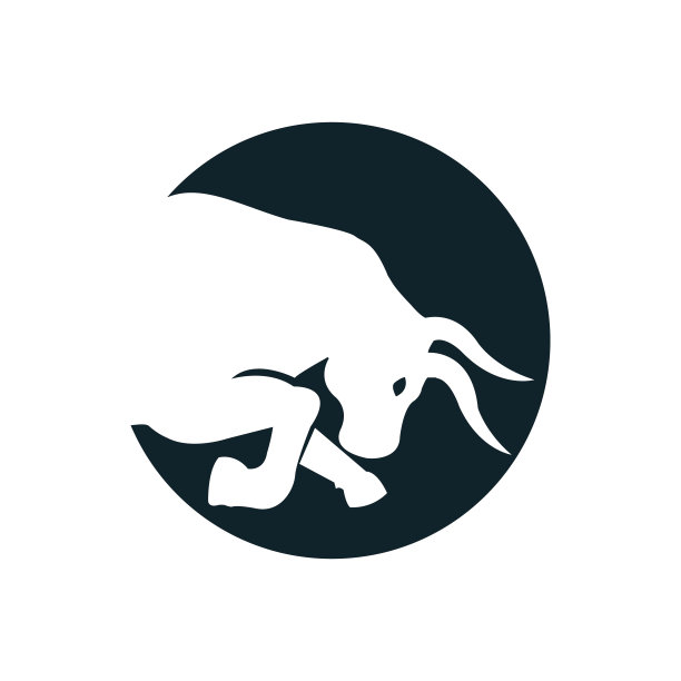 牛矢量图标设计。图片下载