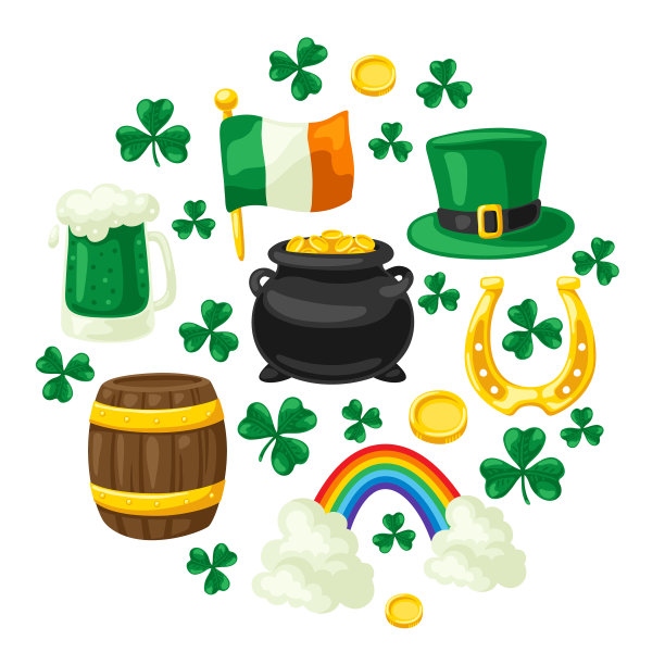 圣帕特里克节贺卡节日图片下载