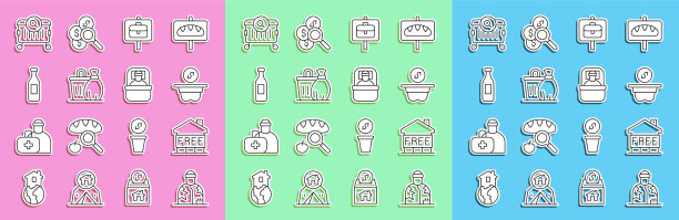 设无家可归者收容所，为无家可归者捐款图片下载