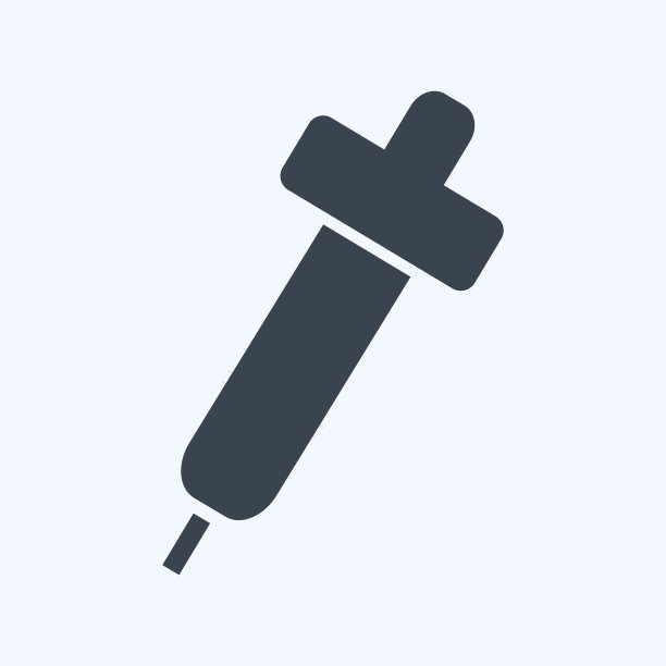 图标着色-字形风格-简单的插图，可编辑的笔画图片下载