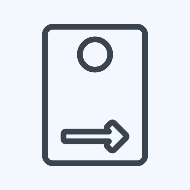 图标后摄像头-线条风格-简单的插图，可编辑的描边图片下载