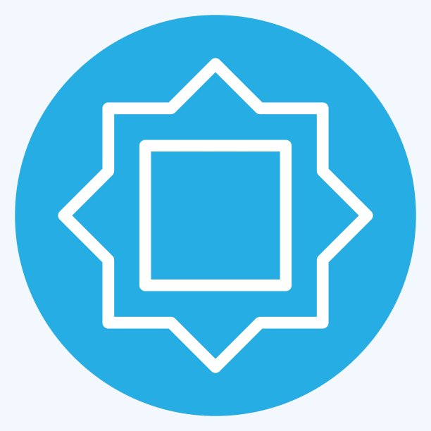 图标过滤器框架-蓝眼睛风格-简单的插图，可编辑的笔画图片下载