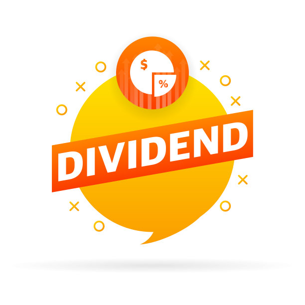 平的黄金图标。股息的概念。商业金融投资。业务矢量图标。金融增长向量图片下载