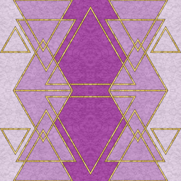 瓷砖的模式。现代装饰。几何无缝模式。彩色玻璃风格的插图。几何透空式。装饰艺术。墙纸，t恤，亚麻制品或包装，纺织品图片下载