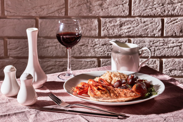 鸡胸肉胡萝卜米饭图片下载