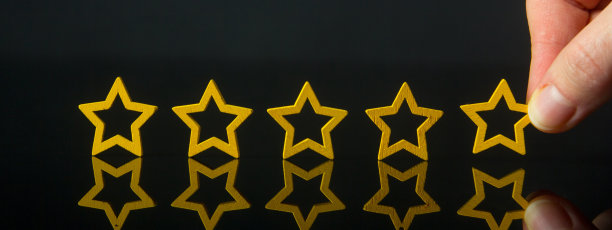 顾客体验理念，以优质服务评分换取满意。五星级图片下载