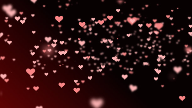 情人节送4k感动飞翔的心图片下载