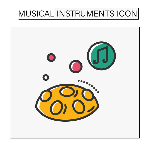 挂鼓颜色图标图片下载