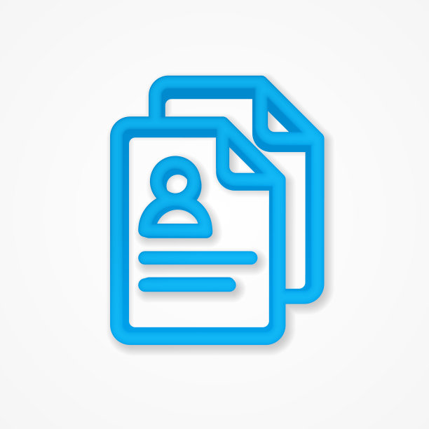 个人资料，社交媒体用户图片，招聘，简历逼真的图标。三维线矢量插图。俯视图图片下载