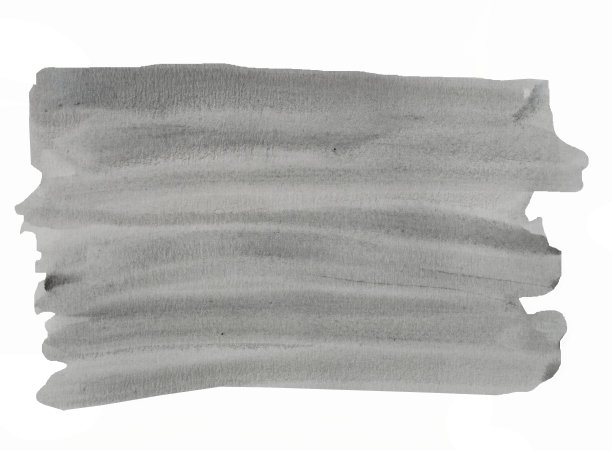 黑色的沙灰色的水流孤立在白色的表面上图片下载