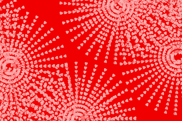 粉红色红色情人节圈爱浪漫心形庆祝卡背景图片下载