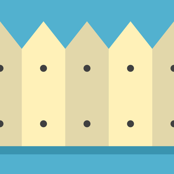 无缝围栏图案，平整图片下载