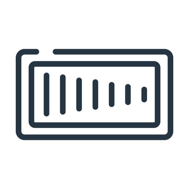 渐变细线图标。网站，技术线性图标从用户界面概念孤立轮廓符号。矢量插图符号元素的网页设计和应用程序。图片下载