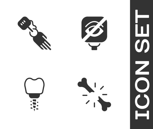 人体断骨修复手牙图片下载