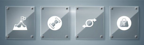 用卖箭旧沙漏套购物袋图片下载