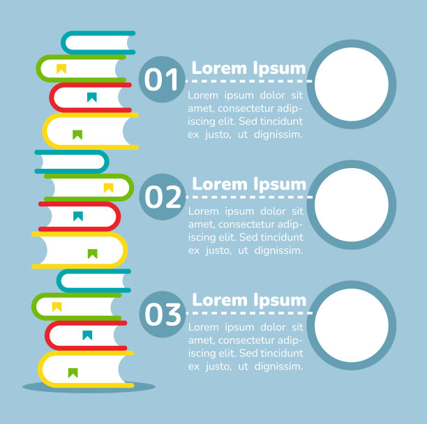 大专学历信息图表设计模板图片下载