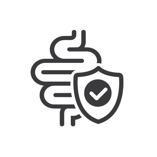 肠道是健康的。预防养胃。图片下载