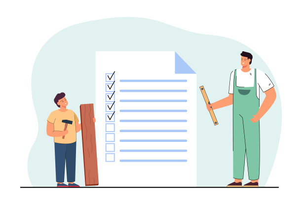 父子木工工作及任务清单图片下载