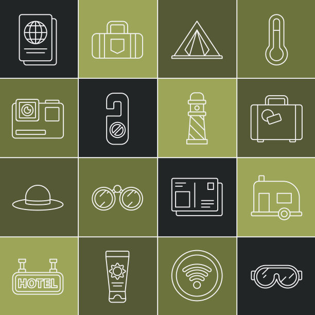 集滑雪护目镜、房车、野营拖车行李箱于一身图片下载