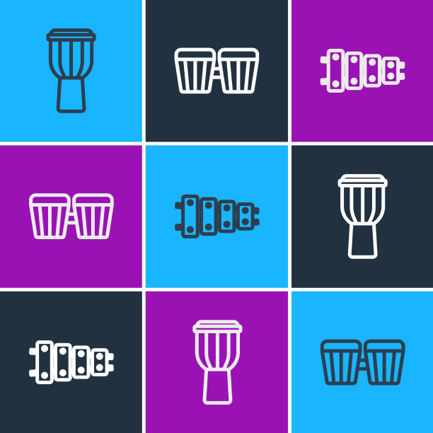 设置线鼓木琴和图标图片下载