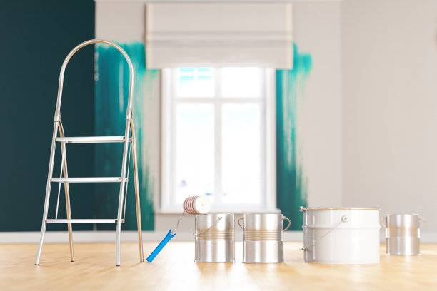 房屋油漆家居装修概念图片下载