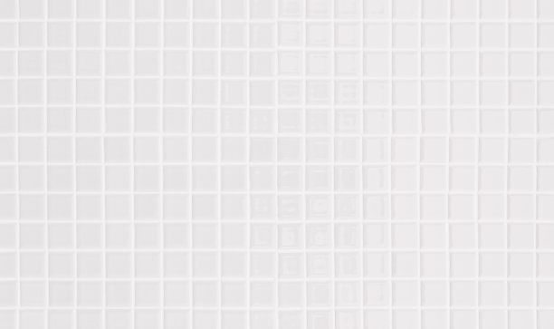 白色或灰色陶瓷墙和地砖抽象背景。设计卧室的几何马赛克纹理装饰。简单的无缝图案背景医院墙壁，食堂和网格纸。图片下载