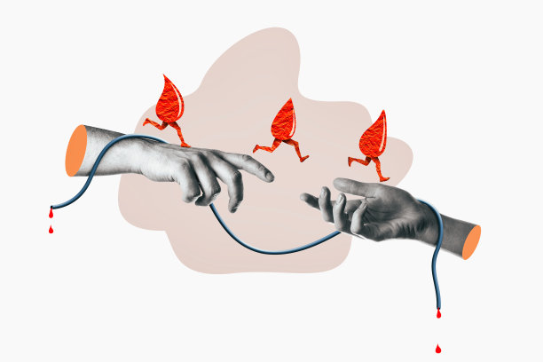 献血理念，输血理念。图片下载