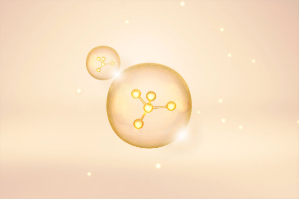 泡沫金血清和分子图片下载