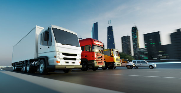 快速交货，货物物流和货运概念图片下载