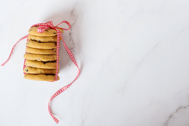 带有巧克力成分的巧克力片饼干图片下载