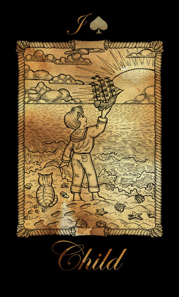 来自神谕老海军莱诺蒙德甲板的孩子牌图片下载