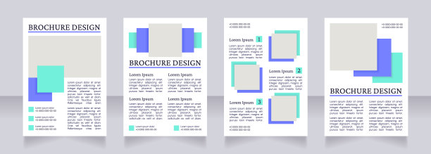 致力于环境空白画册的版面设计图片下载