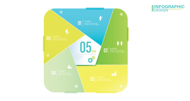 信息图形元素股票说明信息图形，编号5，部分，步骤，图标图片下载
