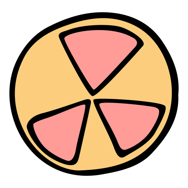 技术涂鸦矢量插图辐射标志图标图片下载