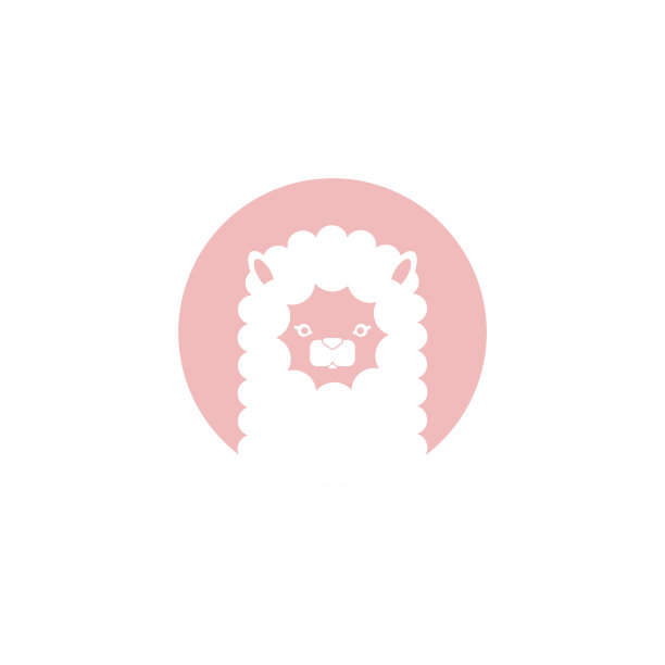 喇嘛羊驼用户档案图标。《阿凡达》论坛的象征。社交网络，论坛的占位符。脸签互联网在线图片下载
