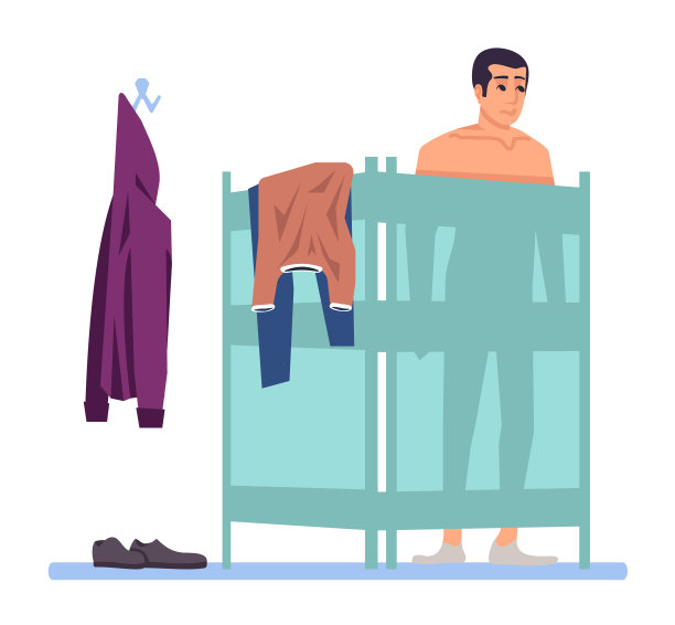 准备医学检查半平面RGB颜色矢量插图图片下载