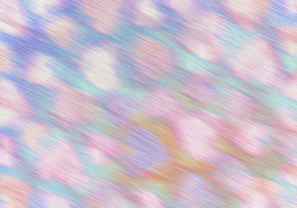 情人节心形的节日焦点模糊柔软的粉红色彩虹闪亮的复古情人节礼物包装纸图案卡片背景图片下载