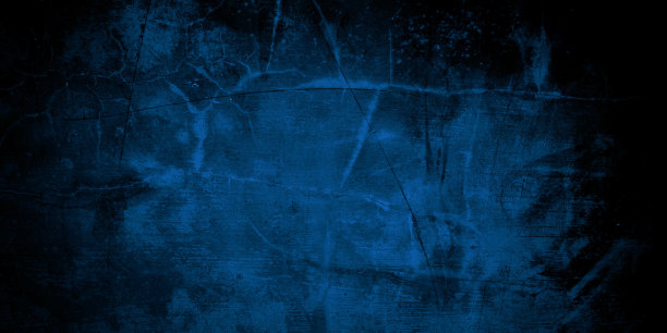 可怕的深蓝色裂缝墙做背景图片下载