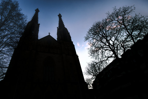 德国大教堂轮廓图片下载