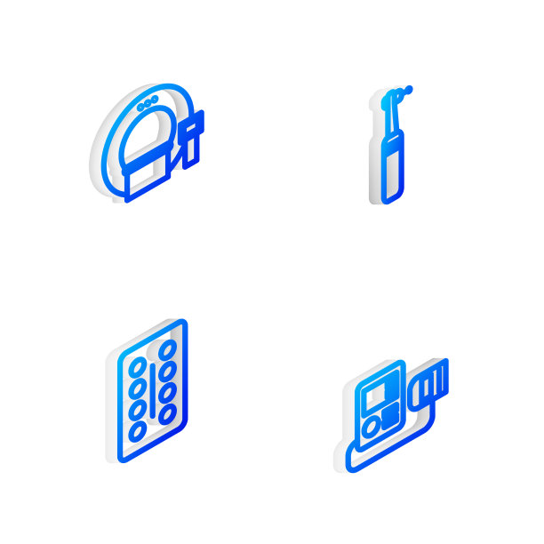 设置等距线牙钻断层片图片下载