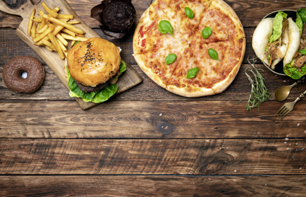 即食的不健康食品图片下载