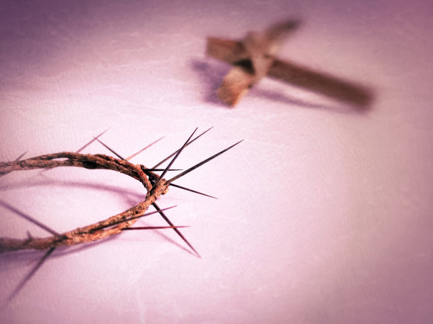 四旬斋季节，圣周和耶稣受难日概念图片下载