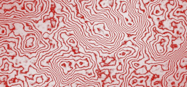 单色抽象轮廓线几何图案背景图形现代纹理三维插图图片下载