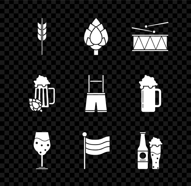 集谷物集大米，小麦，玉米，燕麦，黑麦图片下载